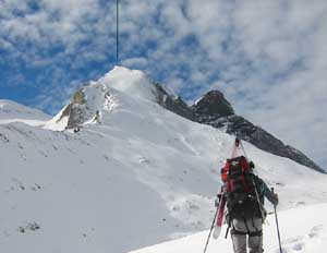 ski au petit Vignemale