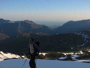 ski extême au petit gabizos