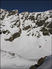 couloir du lac d'oncet