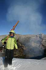 ski au volcan Villarica