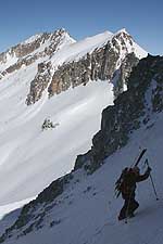 ski de randonnée à la brèche du pilat