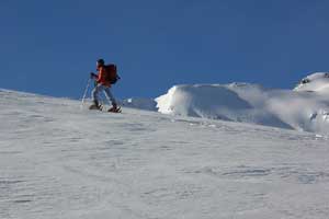 ski de randonnée au col de Ripeyre