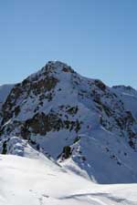 ski de randonnée couloir de la fourche