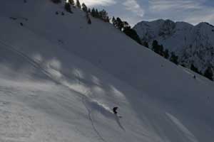 ski sur le domaine de la piquette à barèges