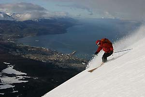 ski à Ushuaia