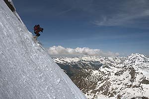 ski face nord du taillon