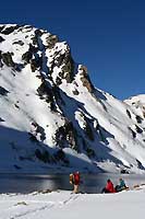 couloir du lac bleu