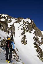 couloir du lac bleu