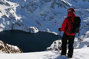 couloir du lac bleu