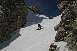 ski sur le mont Olympe