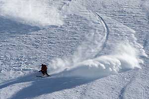 ski au petit pic d'Arriel