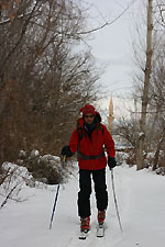 ski sur le mont Olympe