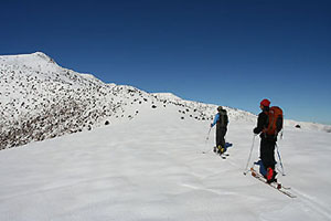 ski sur le mont Olympe