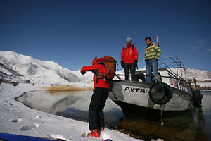 ski sur le mont Olympe