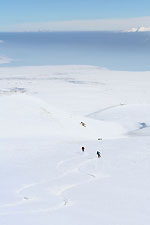 ski sur le mont Olympe