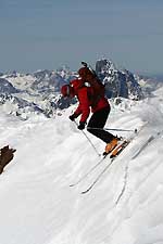 ski de randonnée au garmo negro