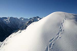 ski au pic bédéra couloirs est