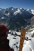 ski pic bédéra couloirs est