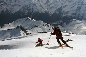 ossau à ski