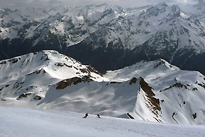 ossau à ski