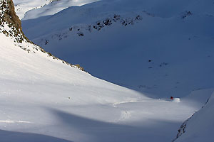 ski de randonnée au col de pierrefitte