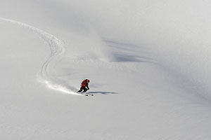 ski de randonnée au col de pierrefitte