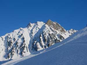 ski de randonnée pic de pène blanque couloir nord