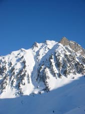 freeride ski pène blanque