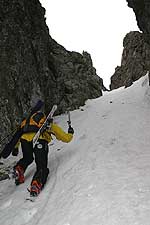 couloir NW de campana