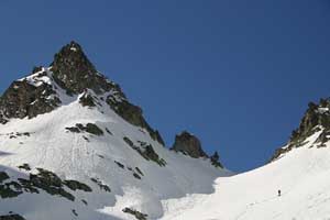 ski de randonnée à la brèche du pilat