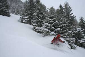 ski de randonnée au col de Ripeyre