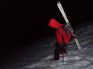 ski de randonnée au moulle de jaout