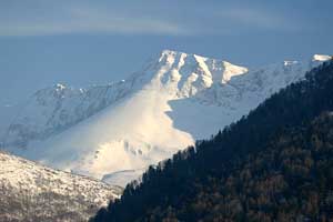 ski de randonnée au moulle de jaout