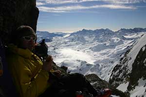 couloir de la fourche