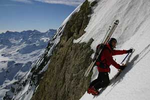 couloir de la fourche