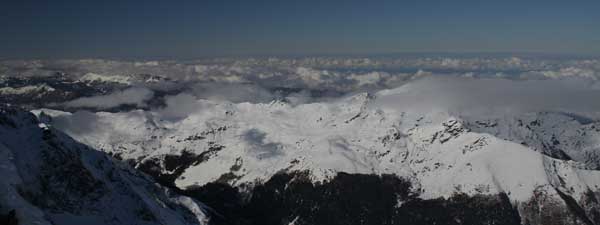 ski de randonnée rampe d'Oncet