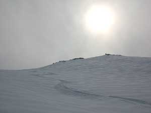 ski de randonnée au col de Ripeyre