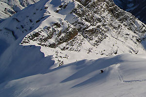 ski freeride à Piau