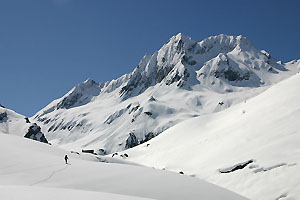 ski de randonnée au col de pierrefitte
