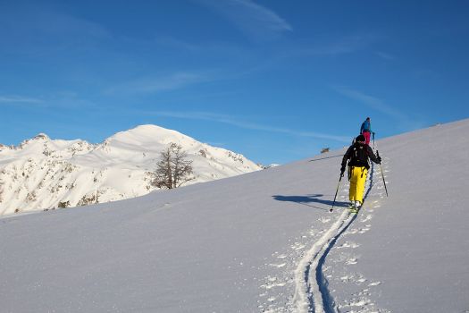 Belle lumière pour la montée